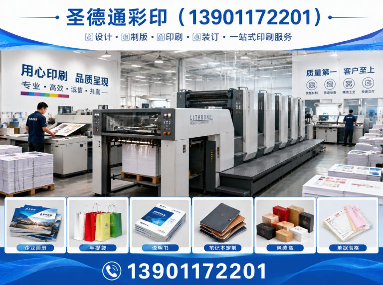 海淀区彩色印刷展示图